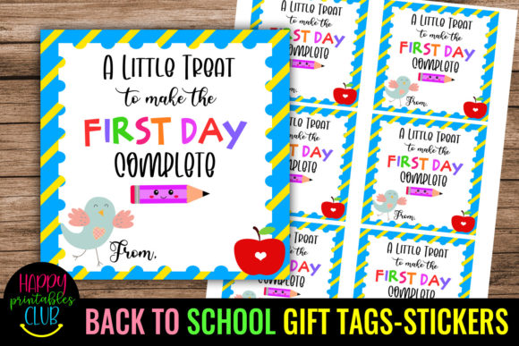 A Little Treat- Back to School Gift Tags