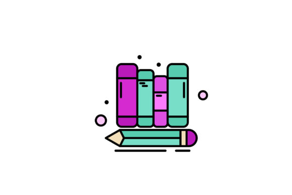 Back to School Bubble Style Books Art: Creative Design Resources for Modern Classrooms and Projects