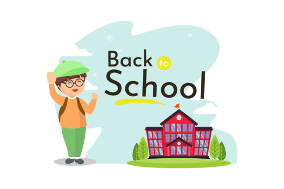 Back to School Poster Character Layout: A Creative Solution for Educational Design