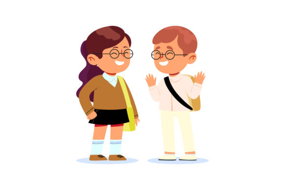 Children Back to School Again Icons: A Designer's Guide