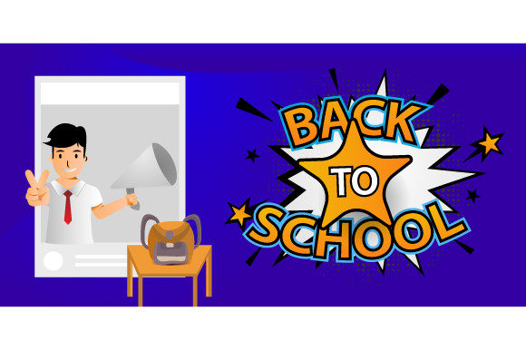 Creative Banner Back to School Template: A Versatile Design Resource for Modern Classrooms and Marketing Campaigns