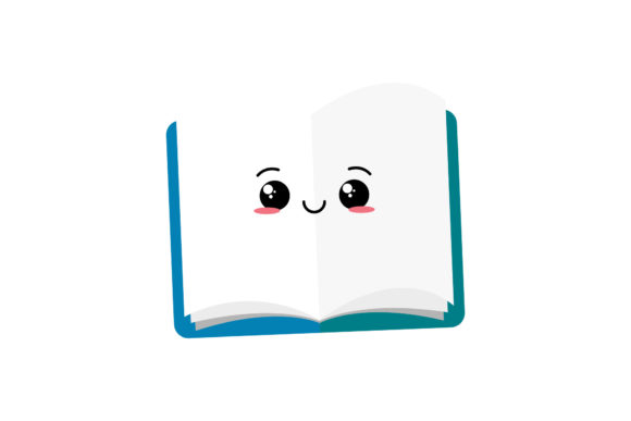 Cute Book Back to School Kawaii Icons: A Versatile Design Solution for Creative Projects