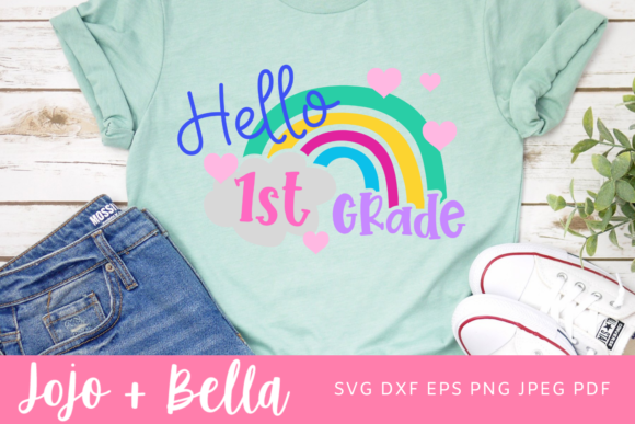 Hello 1st Grade SVG: A Back to School Design Powerhouse