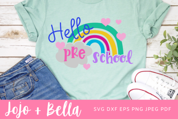 Hello Preschool SVG: Back-to-School Crafting Made Simple