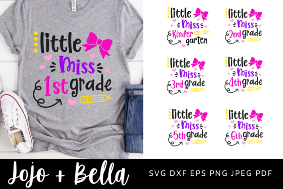 School Grade SVG Bundle: Back to School Design Essentials